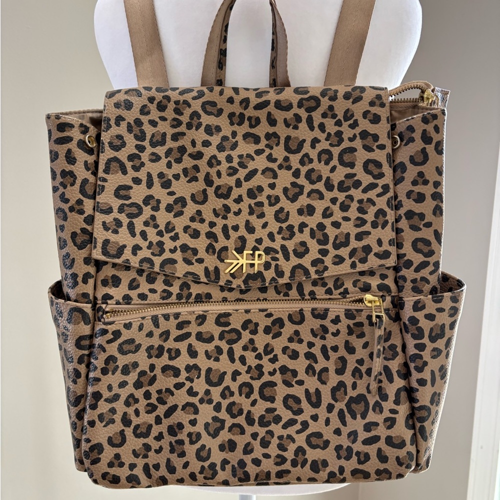 Freshly Picked Leopard Backpack Diaper Bag